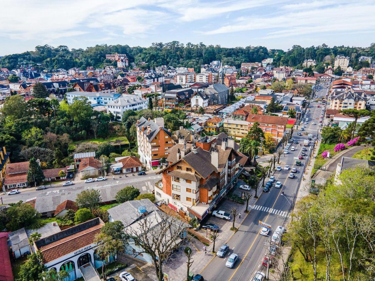 400 Metros, Rua Coberta Centro - Valle Dell Acqua Gramado Dış mekan fotoğraf